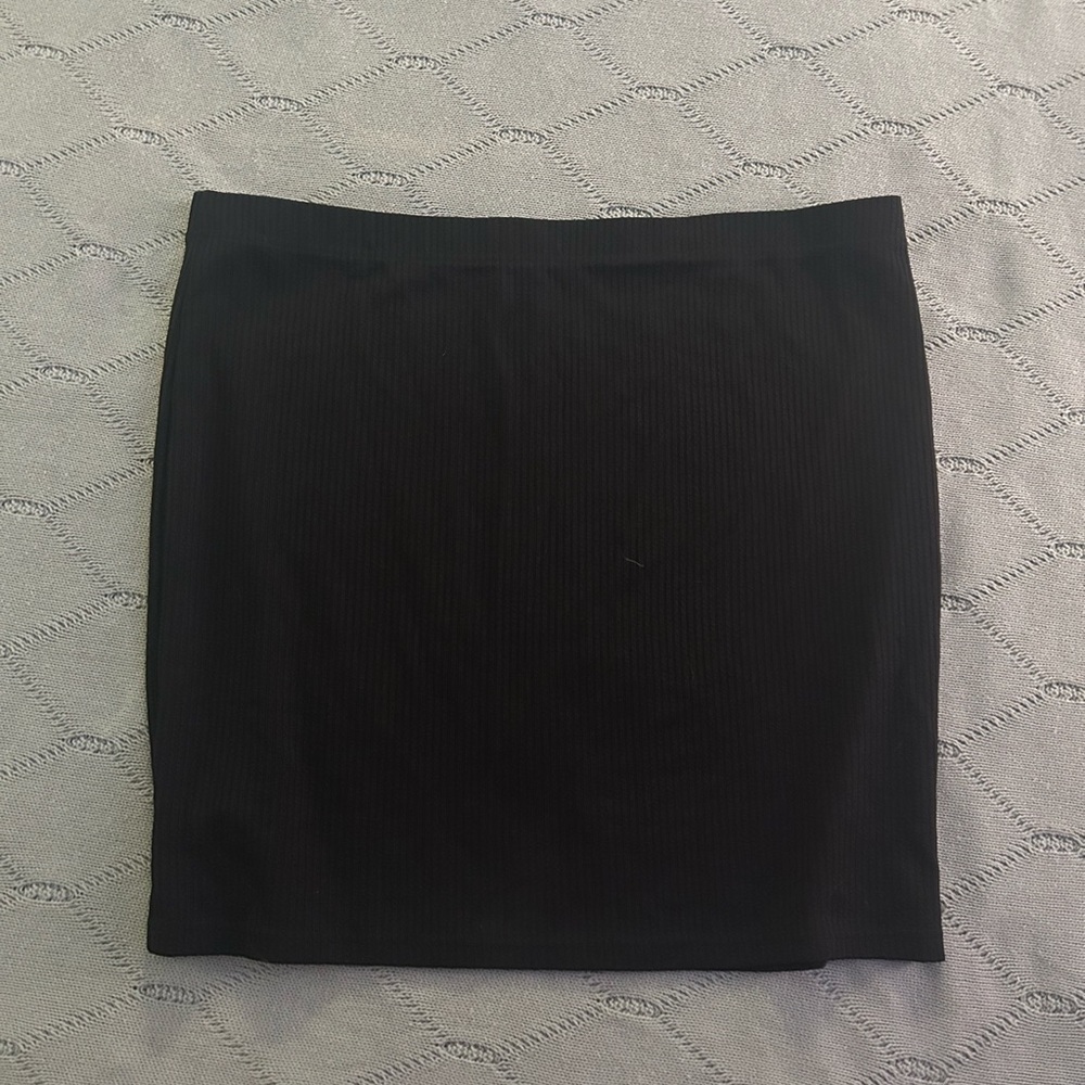 Stretchy Black Women's Skirt